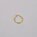 Orecchini CERCHIO BASIC personalizzabili