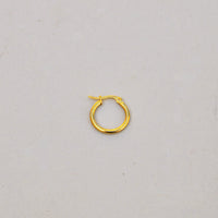 Orecchini CERCHIO BASIC personalizzabili