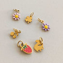 Charm Fiore Margherita rosa