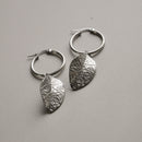 Mono orecchino foglia Rugiada