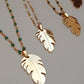 Collana rosario PLUME