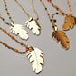 Collana rosario PLUME