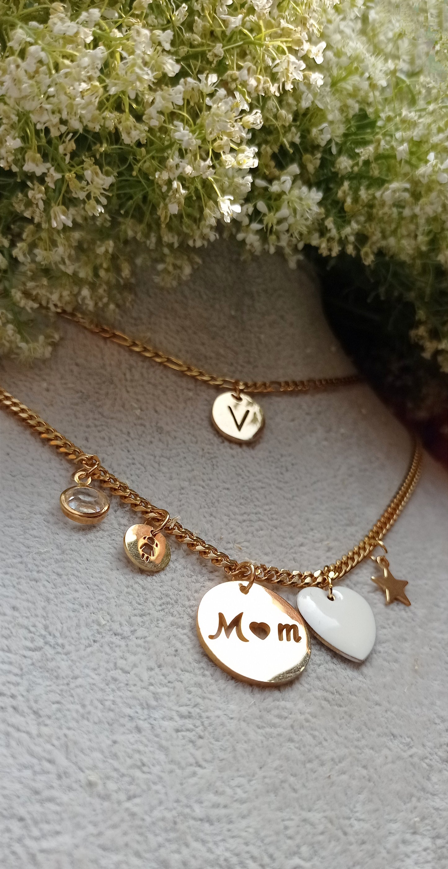 Collana MOM idee regalo festa della mamma